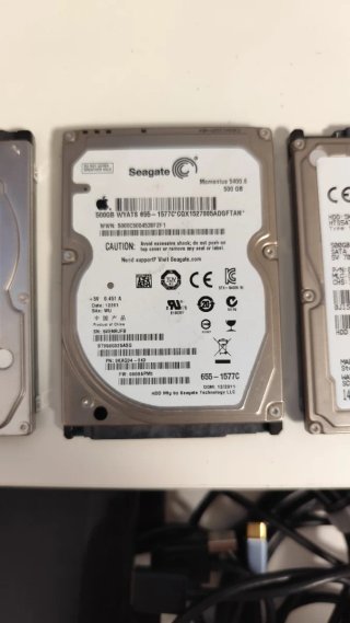 Lote Discos Duros 2.5 Hitachi, Seagate, Toshiba