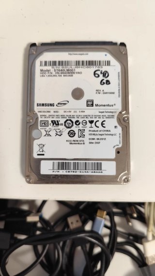 Lote Discos Duros 2.5 Hitachi, Seagate, Toshiba