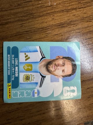Cromo Lionel Messi argentina