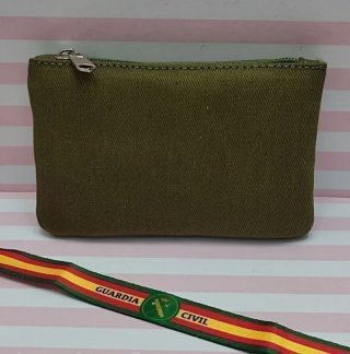 MONEDERO LONA/PIEL G C + PULSERA A JUEGO