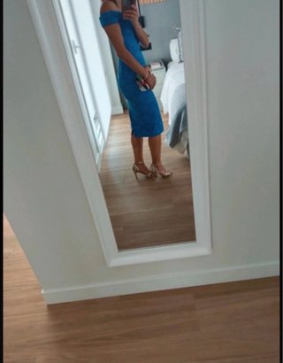 Vestido ASOS Talla XS Azul