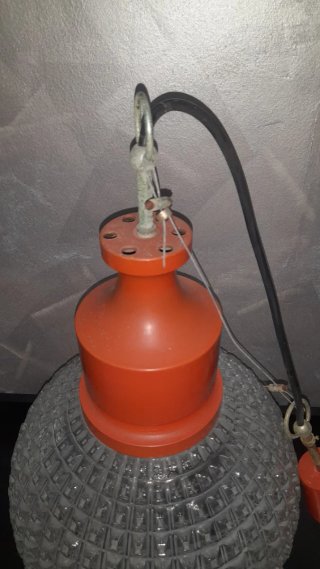 Lampada a Sospensione "Space Age" Anni '70