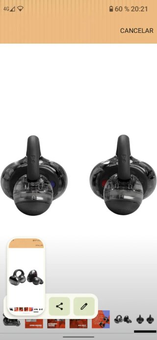 JBL Soundgear Clips Auriculares Inalámbricos negro