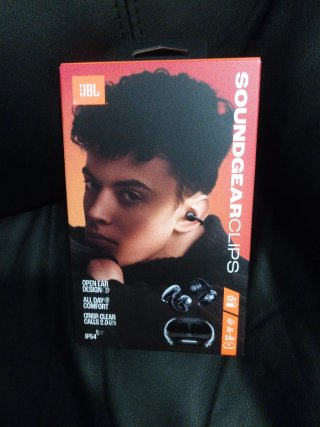 JBL Soundgear Clips Auriculares Inalámbricos negro