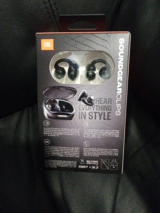 JBL Soundgear Clips Auriculares Inalámbricos negro