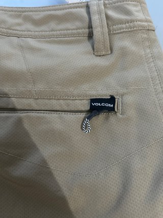Volcom Pantalón Cargo Corto Beige Talla M