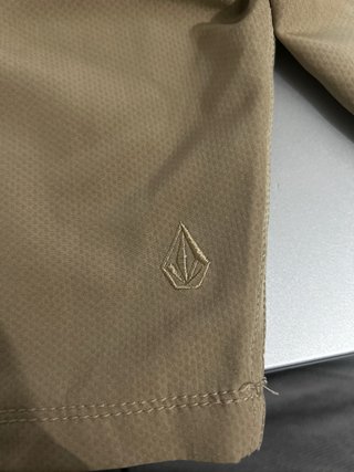 Volcom Pantalón Cargo Corto Beige Talla M