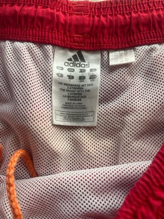 Bañador Adidas Rojo y Naranja
