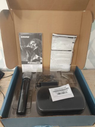 Shure PG4 PG58 Sistema Microfono Wireless