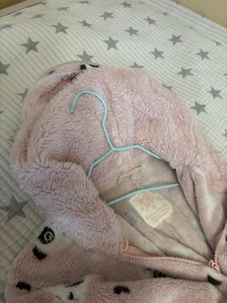 Pijama Oso Panda Abrigo Cremallera