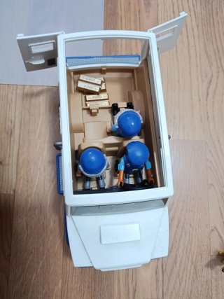 Playmobil Comisaría Policía Helicóptero Coche