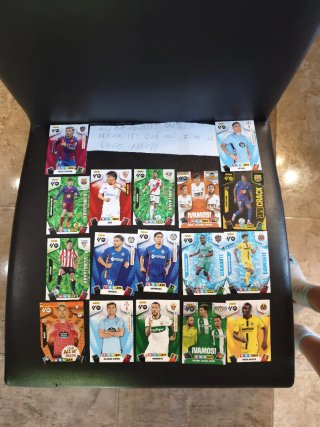 Cartas Adrenalyn XL 25-26