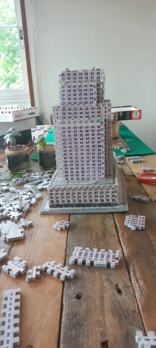 Puzzle 3D Empire State 107cm - 902 piezas