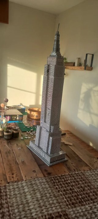Puzzle 3D Empire State 107cm - 902 piezas