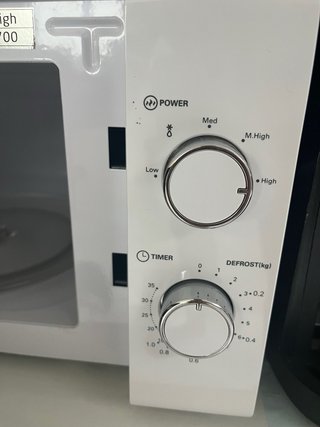Microondas OK. blanco
