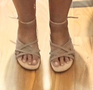 Sandalias Unisa Ante Rosa Talla 41/42