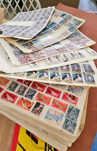 Gran Colección Sellos Antiguos Matasellados