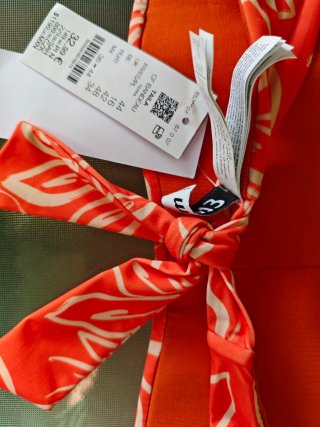 Bikini Etam Naranja Talla 44 Nuevo