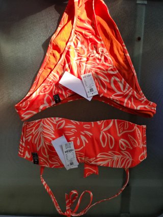 Bikini Etam Naranja Talla 44 Nuevo
