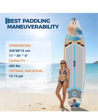 Tabla Paddle Surf Hinchable Garvee Alquiler