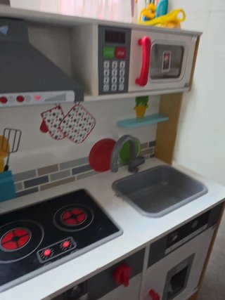 Cocina de juguete para niña