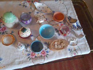 Set Oggetti Decorativi Vintage
