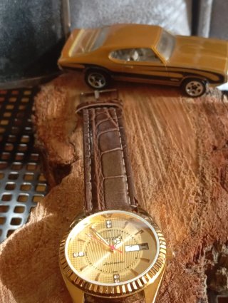 Orologio Citizen automatico Oro Marrone