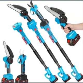 Motosierra Tijeras Recargable Pértiga Telescópica
