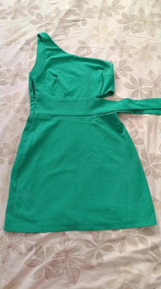 Vestido verde de fiesta/graduación