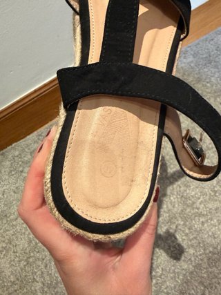 Sandalias Negras Plataforma