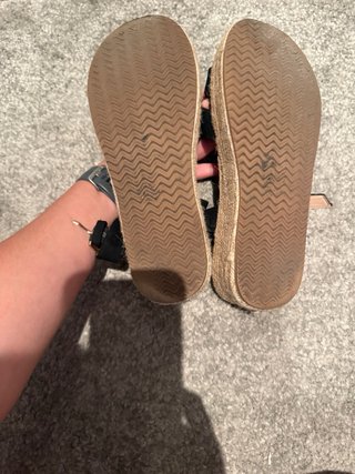 Sandalias Negras Plataforma
