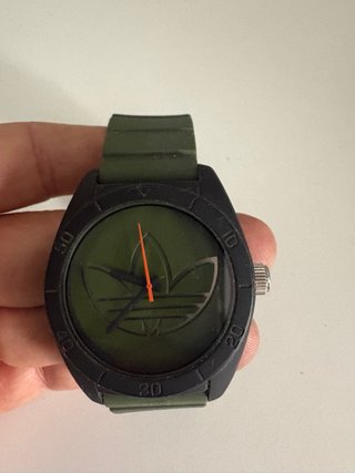 Reloj Adidas Correa Verde Esfera Negra