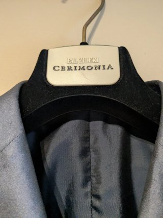 Traje Ceremonia Pal Zileri. Entallado. Semilevita.