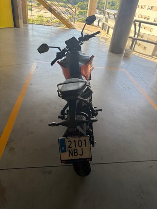 KTM Duke 125 Azul/Naranja