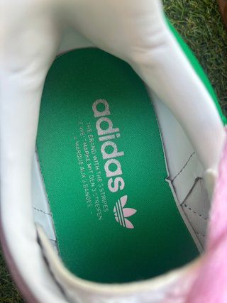 Adidas Gazelle Rosa y Verde Plataforma