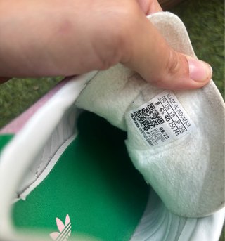 Adidas Gazelle Rosa y Verde Plataforma