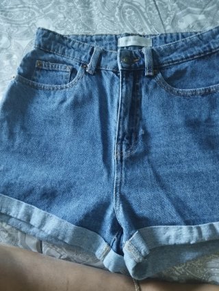 Pantalón corto vaquero mujer