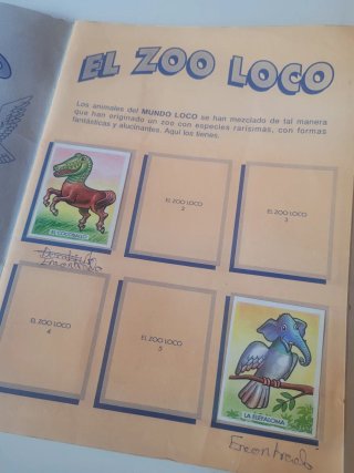 Libro para Cromos Mundo Loco Eyder