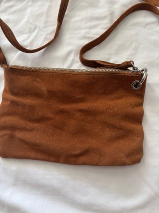 Bandolera ante marrón Pull&Bear boho