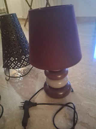 3 Lámparas de Mesa Decorativas. Oferta!!
