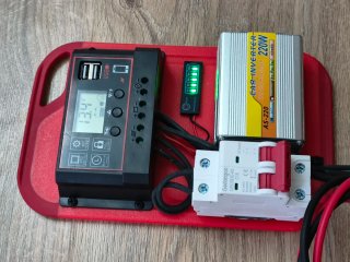 Mini Kit Solar Camper 12V a 220W Listo para conect