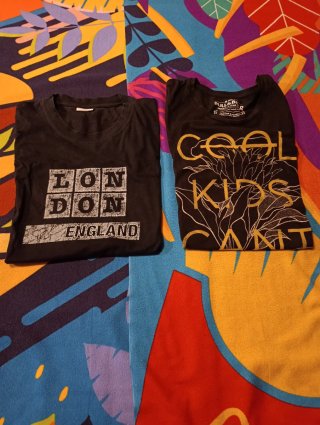 Lote Roupa Homem Preto