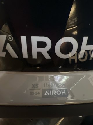 Casco Moto XS TRIAL Airoh Gris Jet