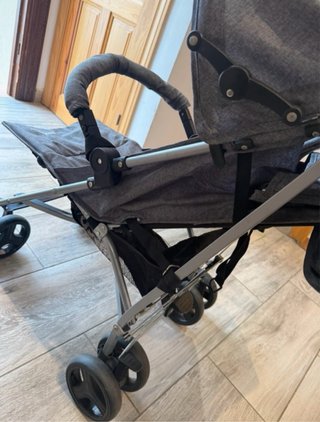 Cochecito de bebé Asalvo gris