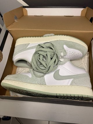 Air Jordan 1 Low SE Verde Bianco