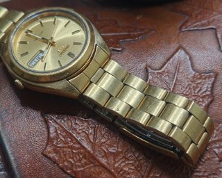 Reloj Vintage Seiko 5 Automático Dorado IN/ES