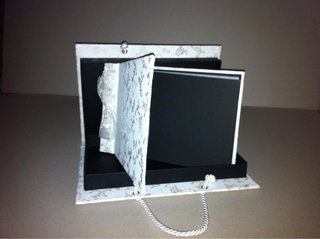 Álbum de fotos elegante con detalles