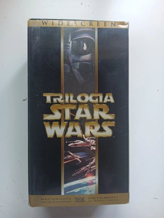 Pack Trilogía Star Wars VHS (Español)
