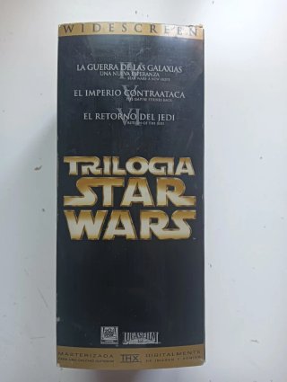 Pack Trilogía Star Wars VHS (Español)