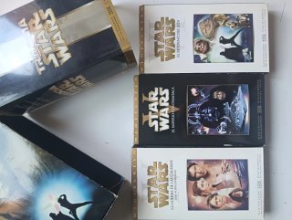 Pack Trilogía Star Wars VHS (Español)